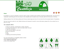 Tablet Screenshot of campingelcastillejo.com